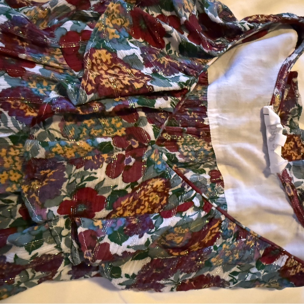 Ba&sh Floral Ruffle Blouse - Multicolor - Picture 4 of 5